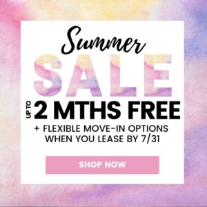 up to 2 months free plus flexible move-in