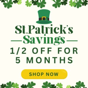 1/2 off for 5 months