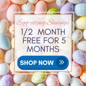 5 months 1/2 month free on select homes